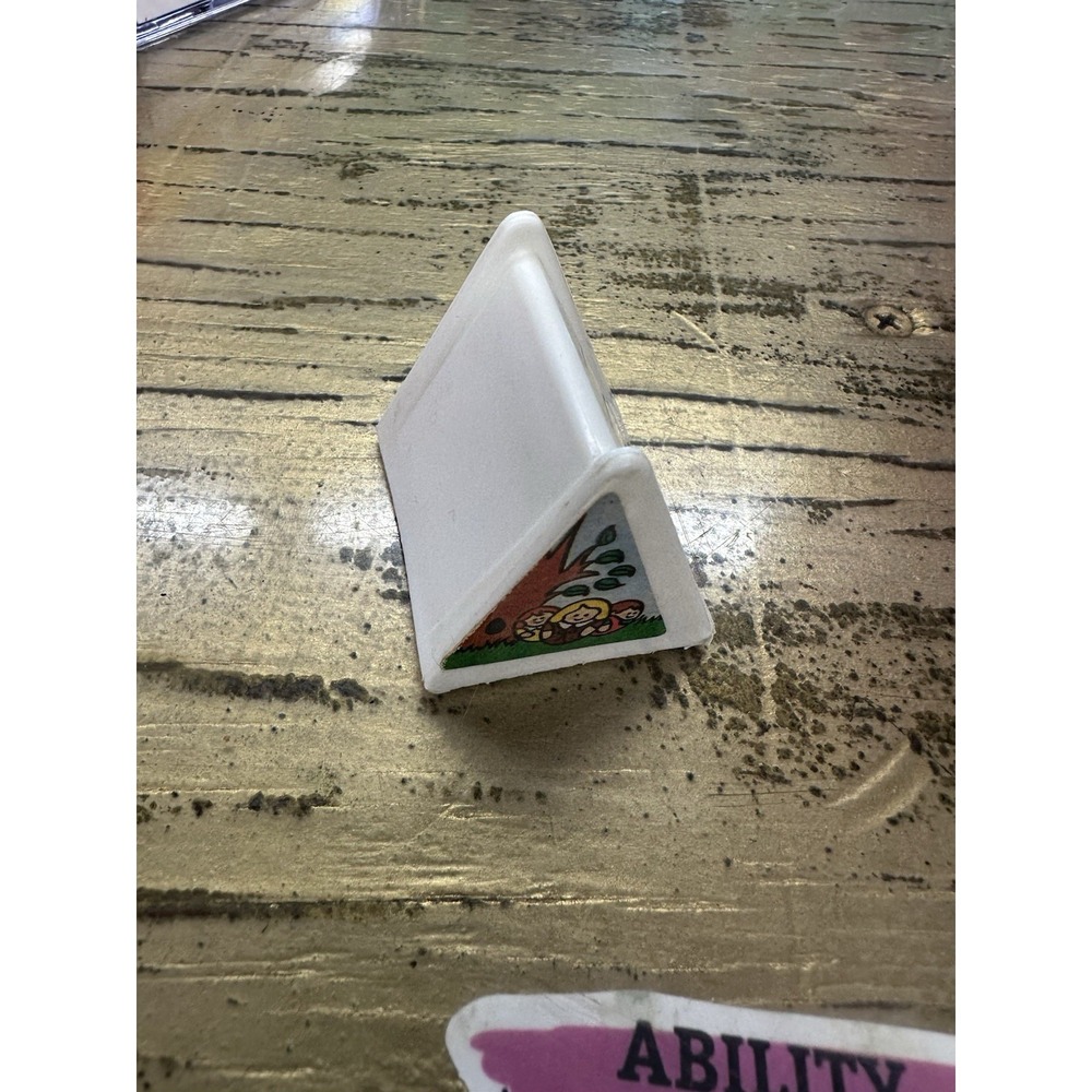 Hasbro Vintage Weebles Teeter Totter Triangle Base Stand for Playground